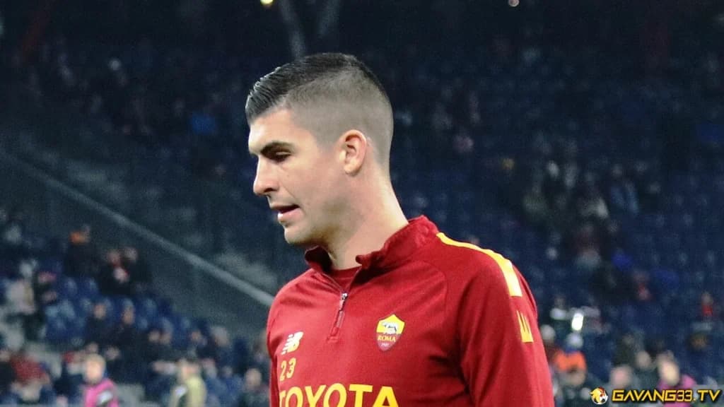 Ảnh tư liệu AS Roma trước trận đấu