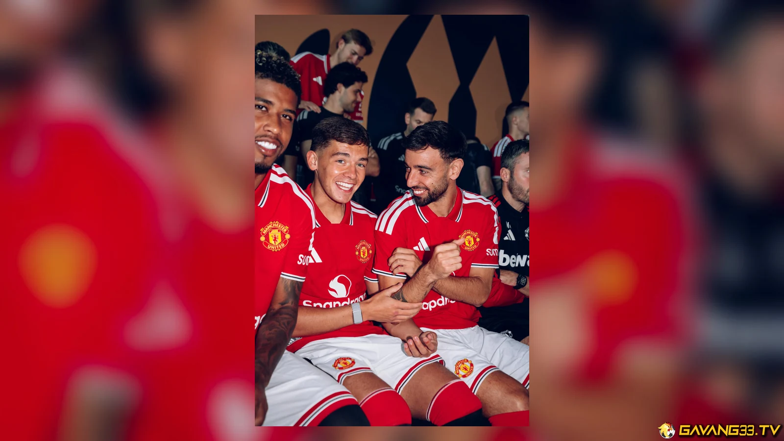 Các cầu thủ Manchester United trong buổi chụp ảnh đội hình trong ảnh tư liệu trước trận
